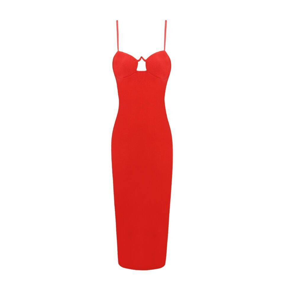 Sling Back Slim Dress