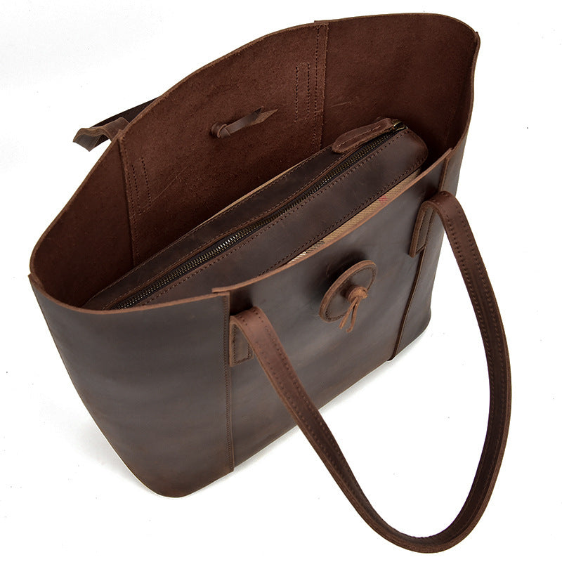 Women's Leather Handbag - Joyscore