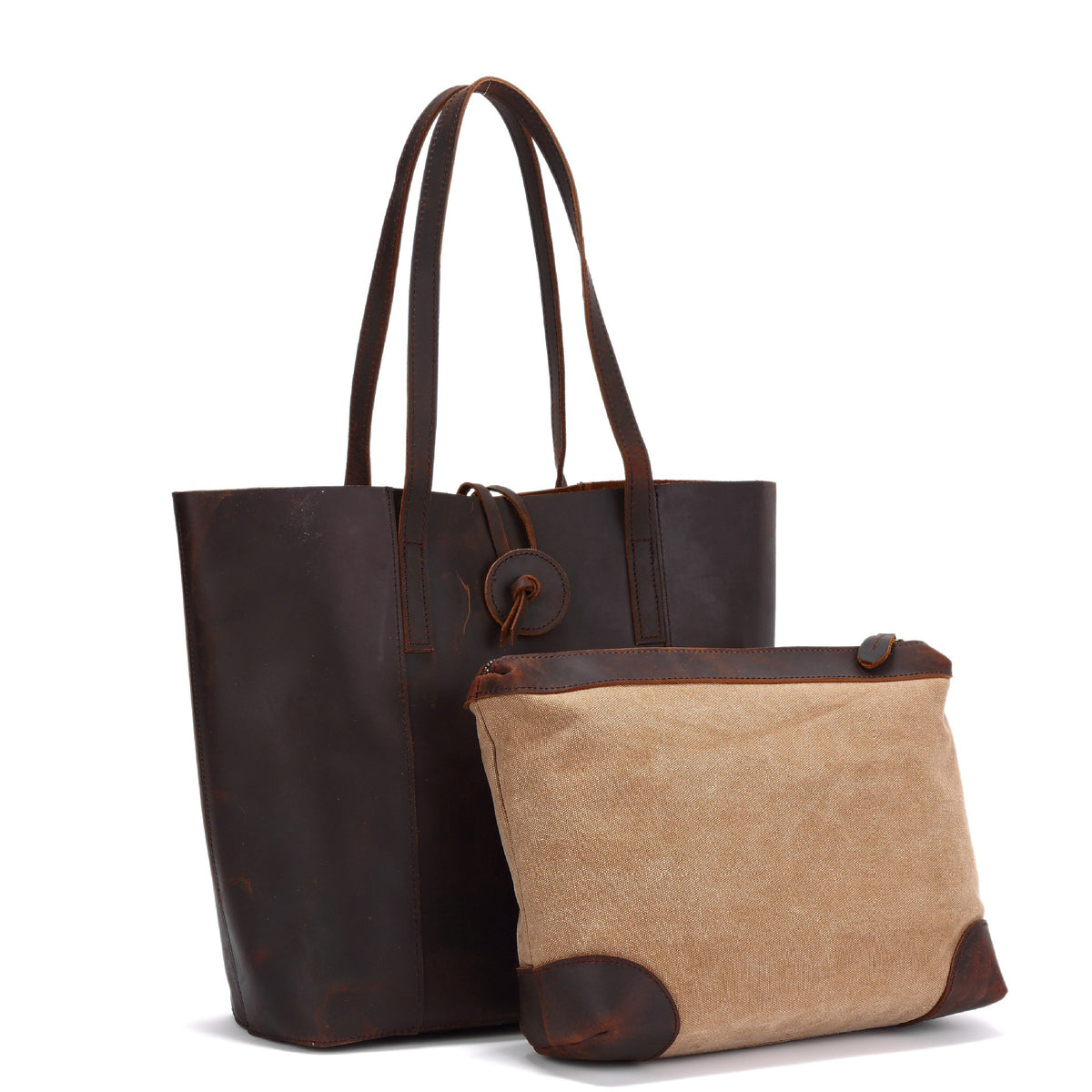 Women's Leather Handbag - Joyscore