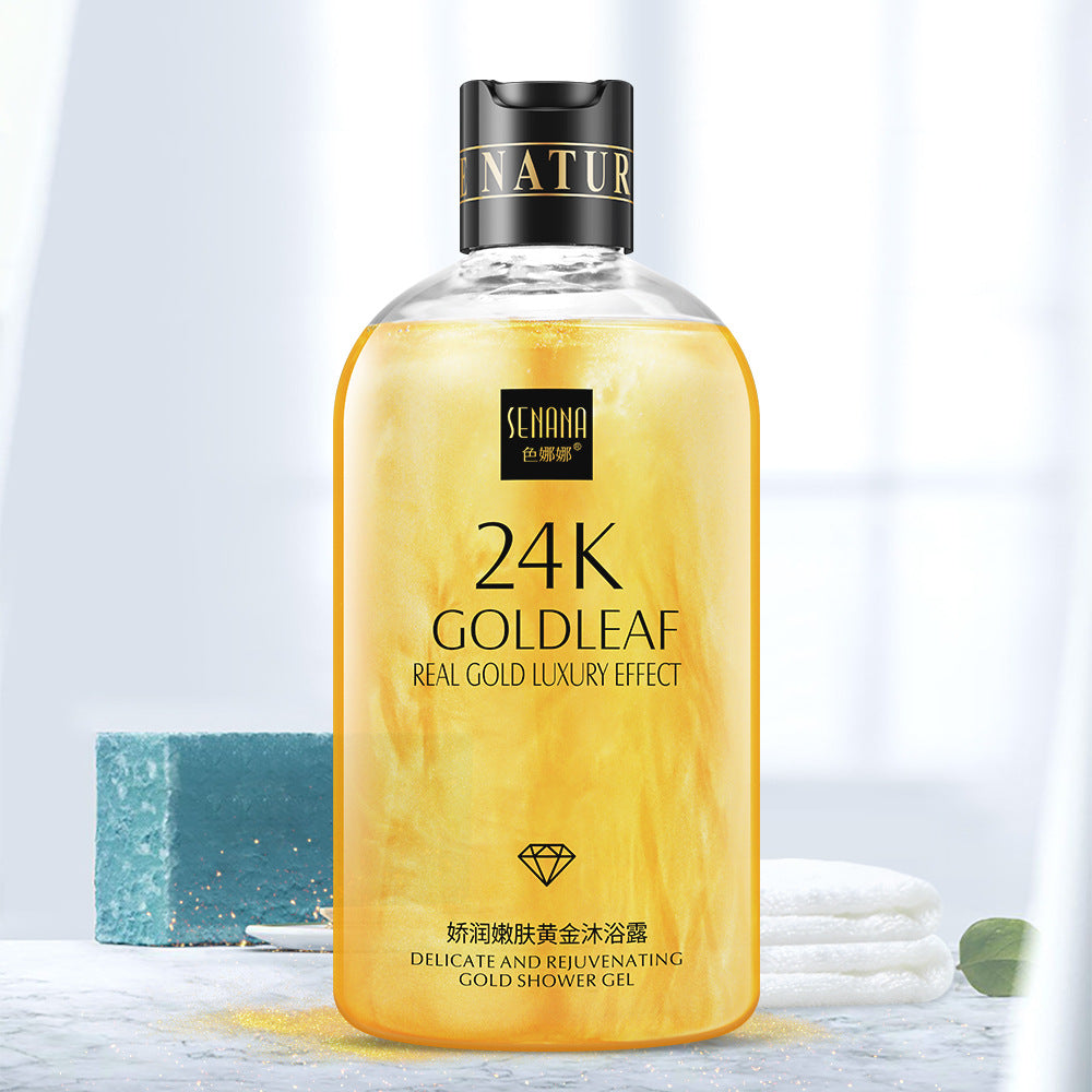 Deep Cleaning With 24k Gold Shower Gel - Joyscore